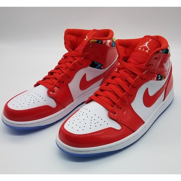 Air Jordan 1 Mid \'Barcelona Sweater\' DC7294-600 main image 9